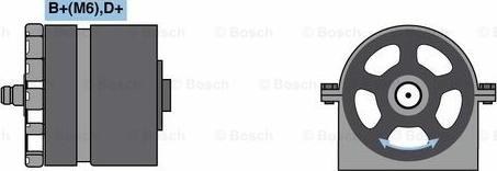 BOSCH F 000 LD0 108 - Генератор autozip.com.ua