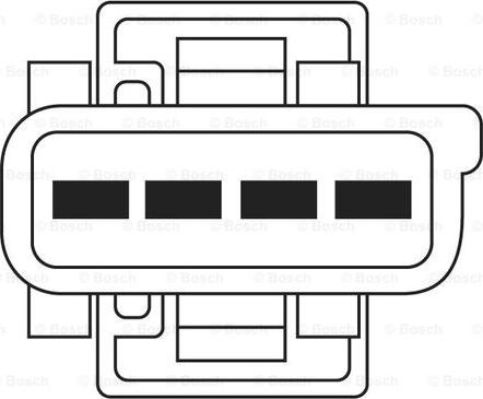 BOSCH F 00E 262 949 - Лямбда-зонд, датчик кисню autozip.com.ua