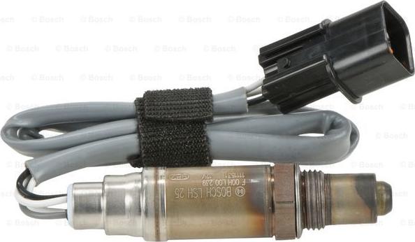 BOSCH F 00H L00 239 - Лямбда-зонд, датчик кисню autozip.com.ua