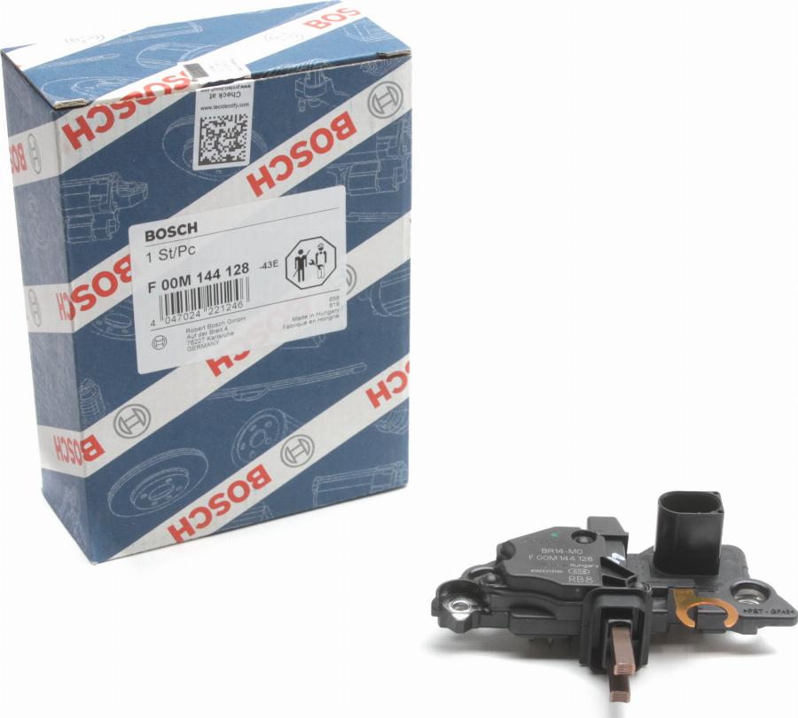 BOSCH F 00M 144 128 - Регулятор напруги генератора autozip.com.ua