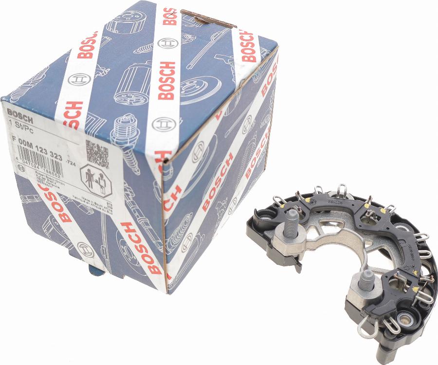 BOSCH F 00M 123 323 - Випрямляч, генератор autozip.com.ua