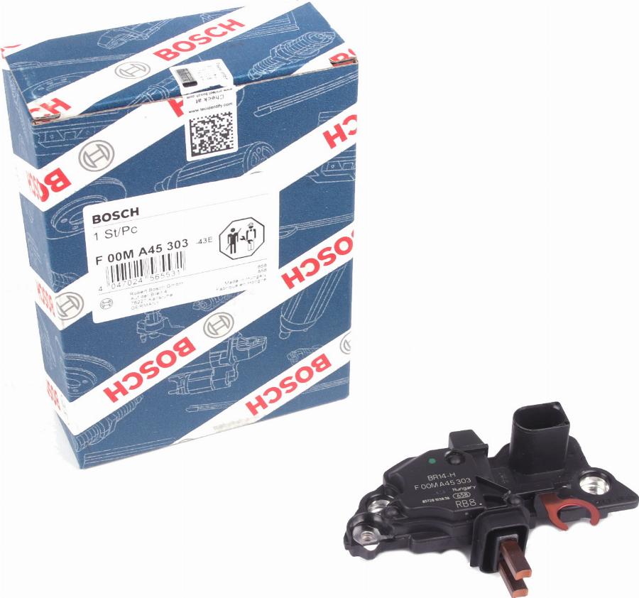 BOSCH F 00M A45 303 - Регулятор напруги генератора autozip.com.ua