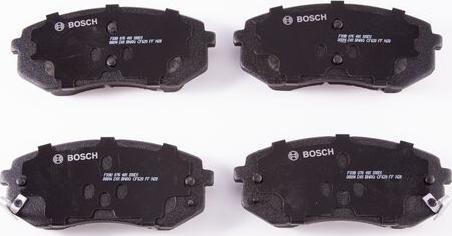 BOSCH F 03B 076 481 - Гальмівні колодки, дискові гальма autozip.com.ua