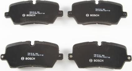 BOSCH F 03B 076 218 - Гальмівні колодки, дискові гальма autozip.com.ua