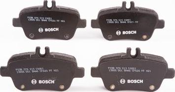 BOSCH F 03B 076 213 - Гальмівні колодки, дискові гальма autozip.com.ua