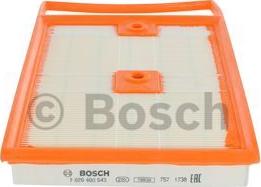 BOSCH F 026 400 543 - Повітряний фільтр autozip.com.ua