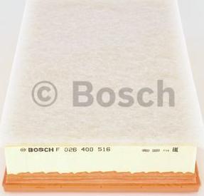 BOSCH F 026 400 516 - Повітряний фільтр autozip.com.ua