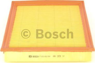 BOSCH F 026 400 004 - Повітряний фільтр autozip.com.ua