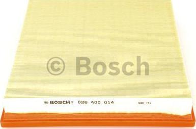 BOSCH F 026 400 014 - Повітряний фільтр autozip.com.ua