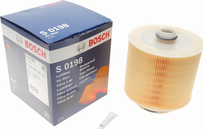 BOSCH F 026 400 198 - Повітряний фільтр autozip.com.ua