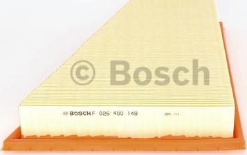 BOSCH F 026 400 149 - Повітряний фільтр autozip.com.ua