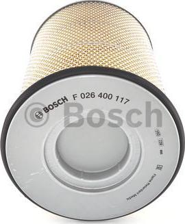 BOSCH F 026 400 117 - Повітряний фільтр autozip.com.ua