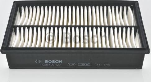 BOSCH F 026 400 129 - Повітряний фільтр autozip.com.ua