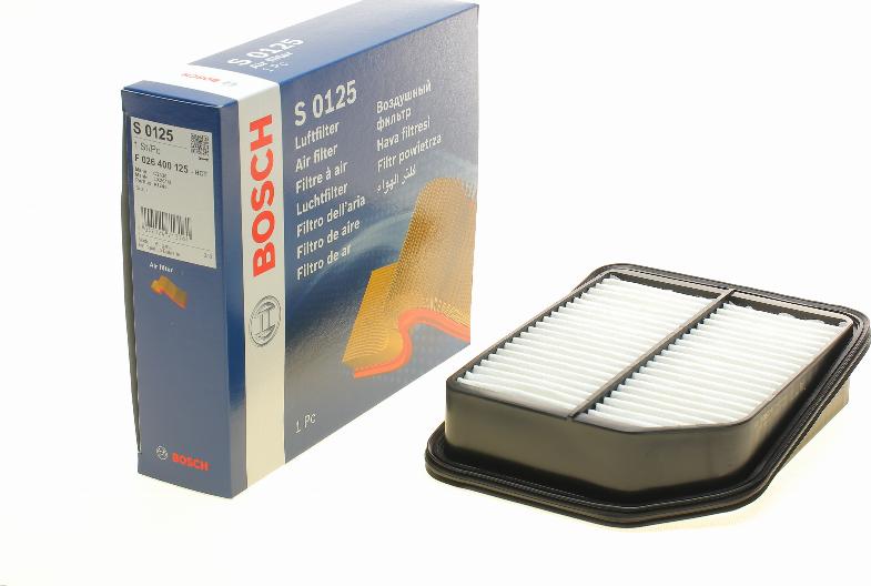 BOSCH F 026 400 125 - Повітряний фільтр autozip.com.ua