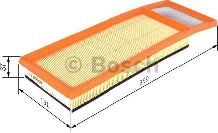 BOSCH F 026 400 346 - Повітряний фільтр autozip.com.ua