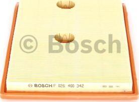BOSCH F 026 400 342 - Повітряний фільтр autozip.com.ua