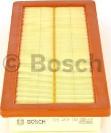 BOSCH F 026 400 382 - Повітряний фільтр autozip.com.ua