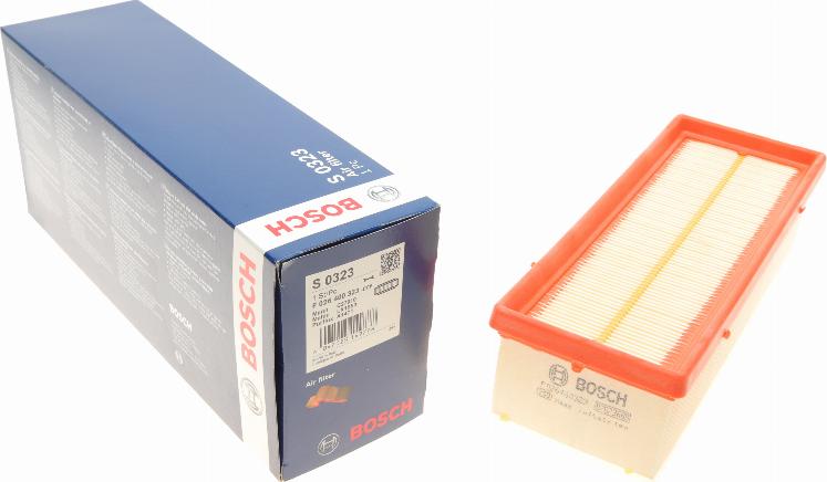 BOSCH F 026 400 323 - Повітряний фільтр autozip.com.ua