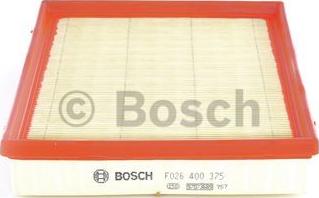 BOSCH F 026 400 375 - Повітряний фільтр autozip.com.ua