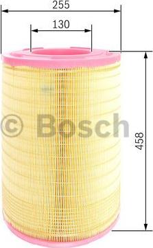 BOSCH F 026 400 256 - Повітряний фільтр autozip.com.ua