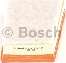 BOSCH F 026 400 250 - Повітряний фільтр autozip.com.ua