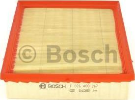 BOSCH F 026 400 267 - Повітряний фільтр autozip.com.ua