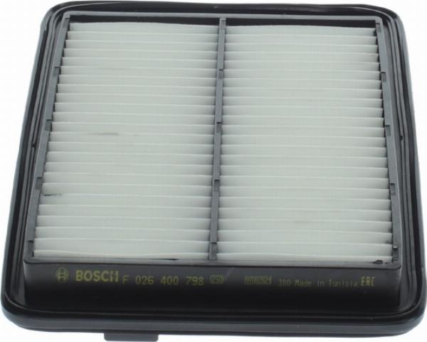 BOSCH F 026 400 798 - Повітряний фільтр autozip.com.ua