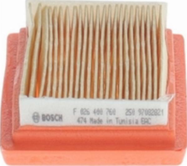 BOSCH F 026 400 760 - Повітряний фільтр autozip.com.ua