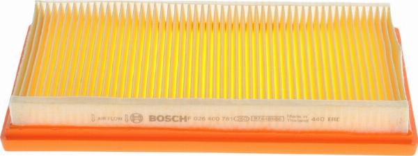 BOSCH F 026 400 781 - Повітряний фільтр autozip.com.ua