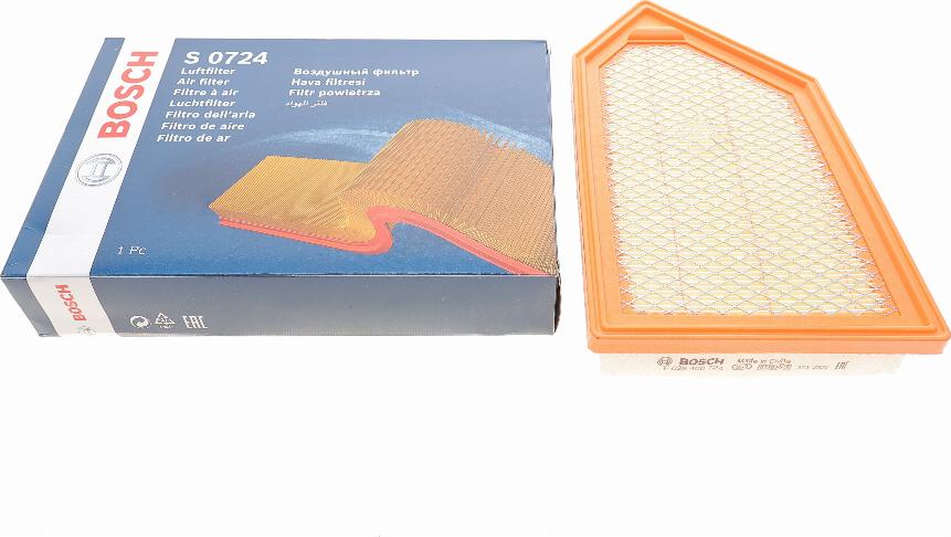 BOSCH F 026 400 724 - Повітряний фільтр autozip.com.ua