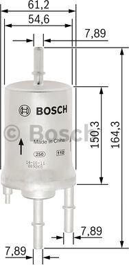 BOSCH F 026 403 006 - Фильтр топливный VAG пр-во Bosch autozip.com.ua