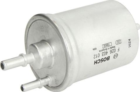 BOSCH F 026 403 012 - Паливний фільтр autozip.com.ua