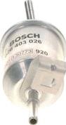 BOSCH F 026 403 026 - Паливний фільтр autozip.com.ua