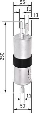 BOSCH F 026 403 754 - Паливний фільтр autozip.com.ua