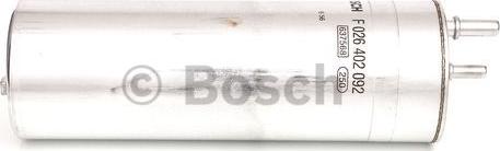 BOSCH F 026 402 092 - Паливний фільтр autozip.com.ua