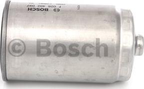 BOSCH F 026 402 097 - Паливний фільтр autozip.com.ua