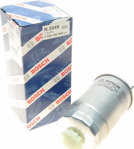 BOSCH F 026 402 049 - Паливний фільтр autozip.com.ua