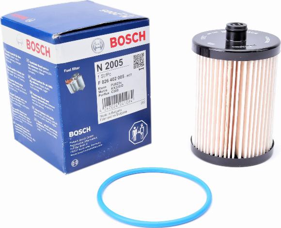 BOSCH F 026 402 005 - Паливний фільтр autozip.com.ua