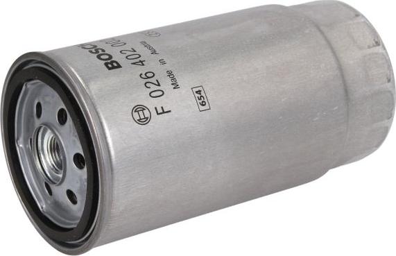 BOSCH F 026 402 002 - Паливний фільтр autozip.com.ua