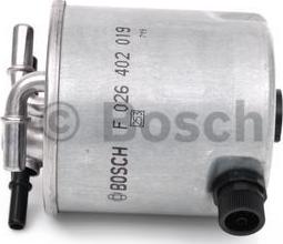 BOSCH F 026 402 019 - Паливний фільтр autozip.com.ua