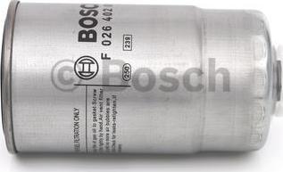 BOSCH F 026 402 013 - Паливний фільтр autozip.com.ua