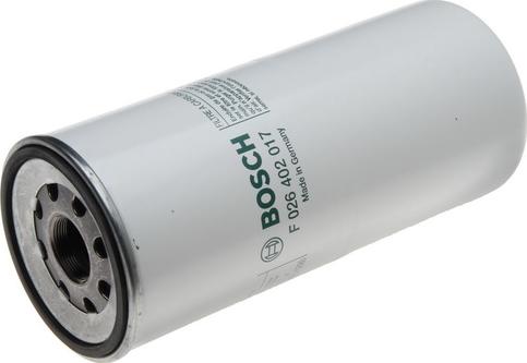 BOSCH F 026 402 017 - Паливний фільтр autozip.com.ua