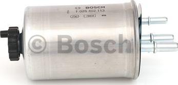 BOSCH F 026 402 113 - Паливний фільтр autozip.com.ua