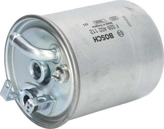 BOSCH F 026 402 112 - Паливний фільтр autozip.com.ua