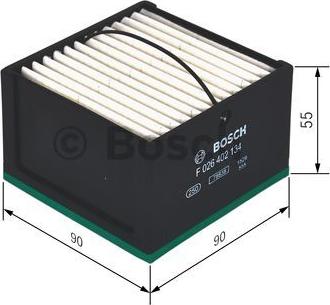 BOSCH F 026 402 134 - Паливний фільтр autozip.com.ua