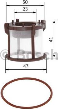 BOSCH F 026 402 133 - Паливний фільтр autozip.com.ua