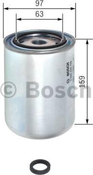 BOSCH F 026 402 129 - Паливний фільтр autozip.com.ua