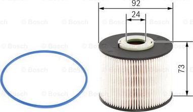 BOSCH F 026 402 120 - Фільтр паливний Citoren-Ford-Peugeot 2.0 HDi 09--2.0 TDCi 11- autozip.com.ua