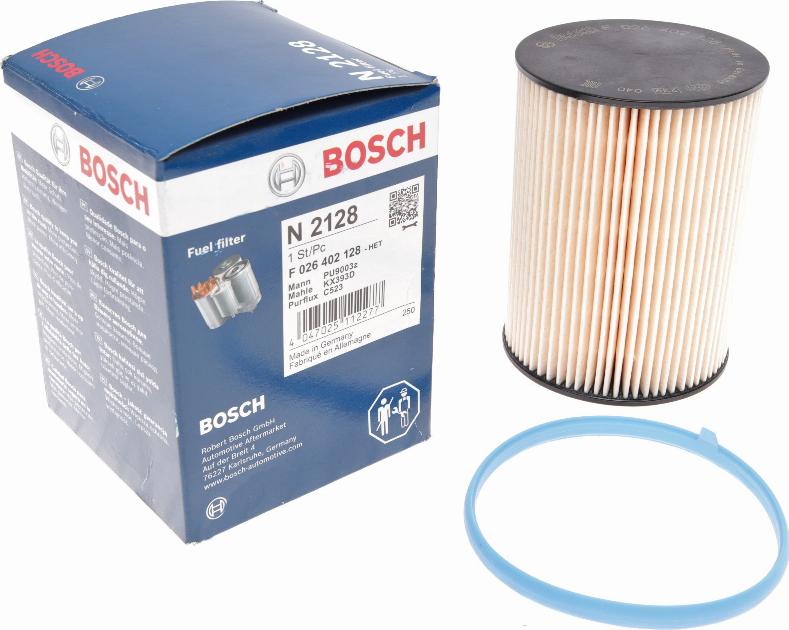 BOSCH F 026 402 128 - Паливний фільтр autozip.com.ua