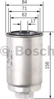 BOSCH F 026 402 176 - Паливний фільтр autozip.com.ua